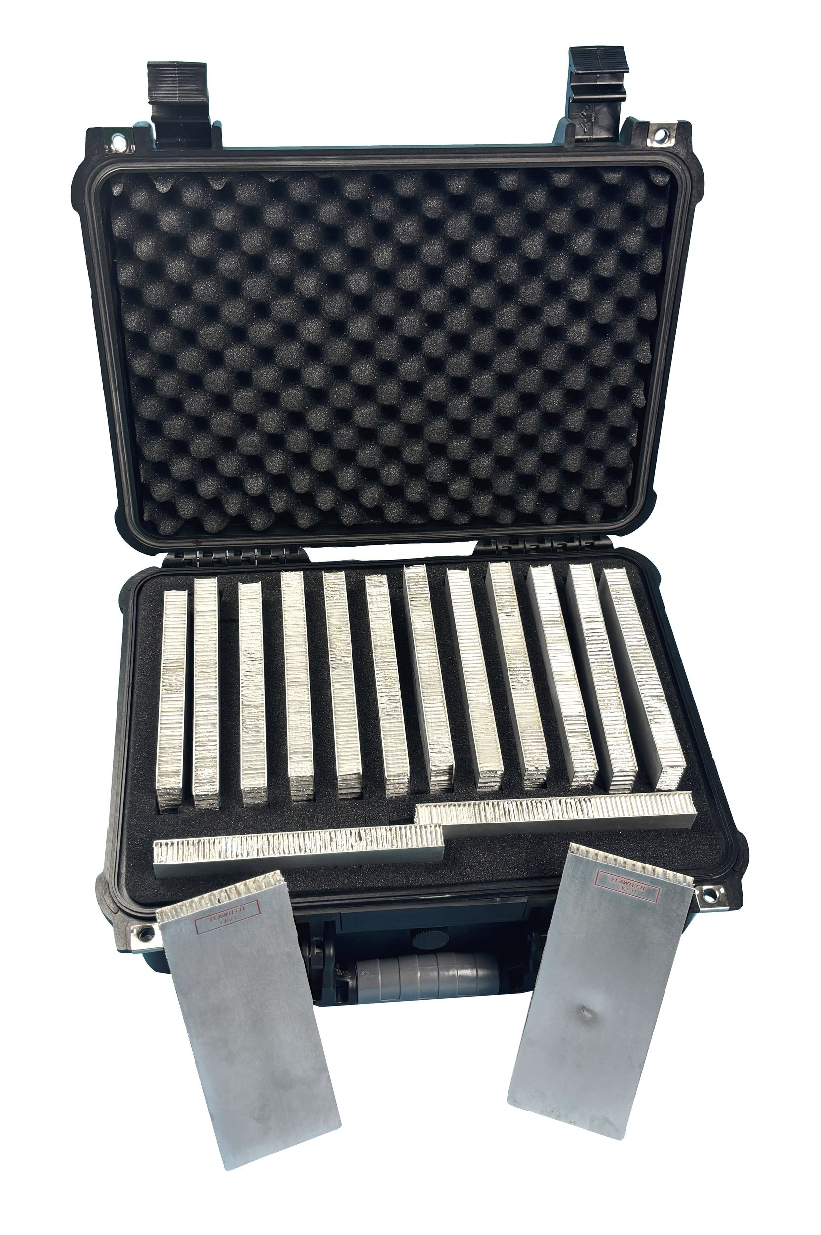 FlawTech Aluminum Sheet / Aluminum Honeycomb Core Composite Examination Kit (CK-2)